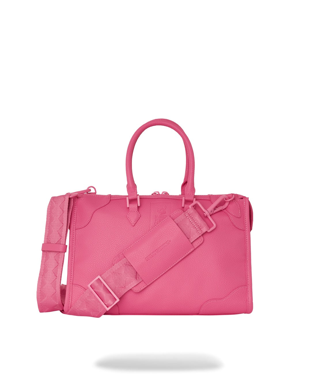 JAMES GLOBAL PINK PYRAMID DUFFLE