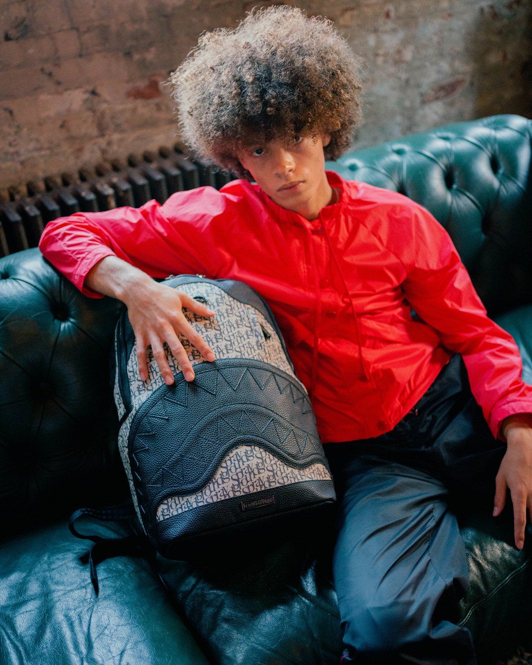 Sprayground Backpack SG ALL DAY BACKPACK (DLXV) Black