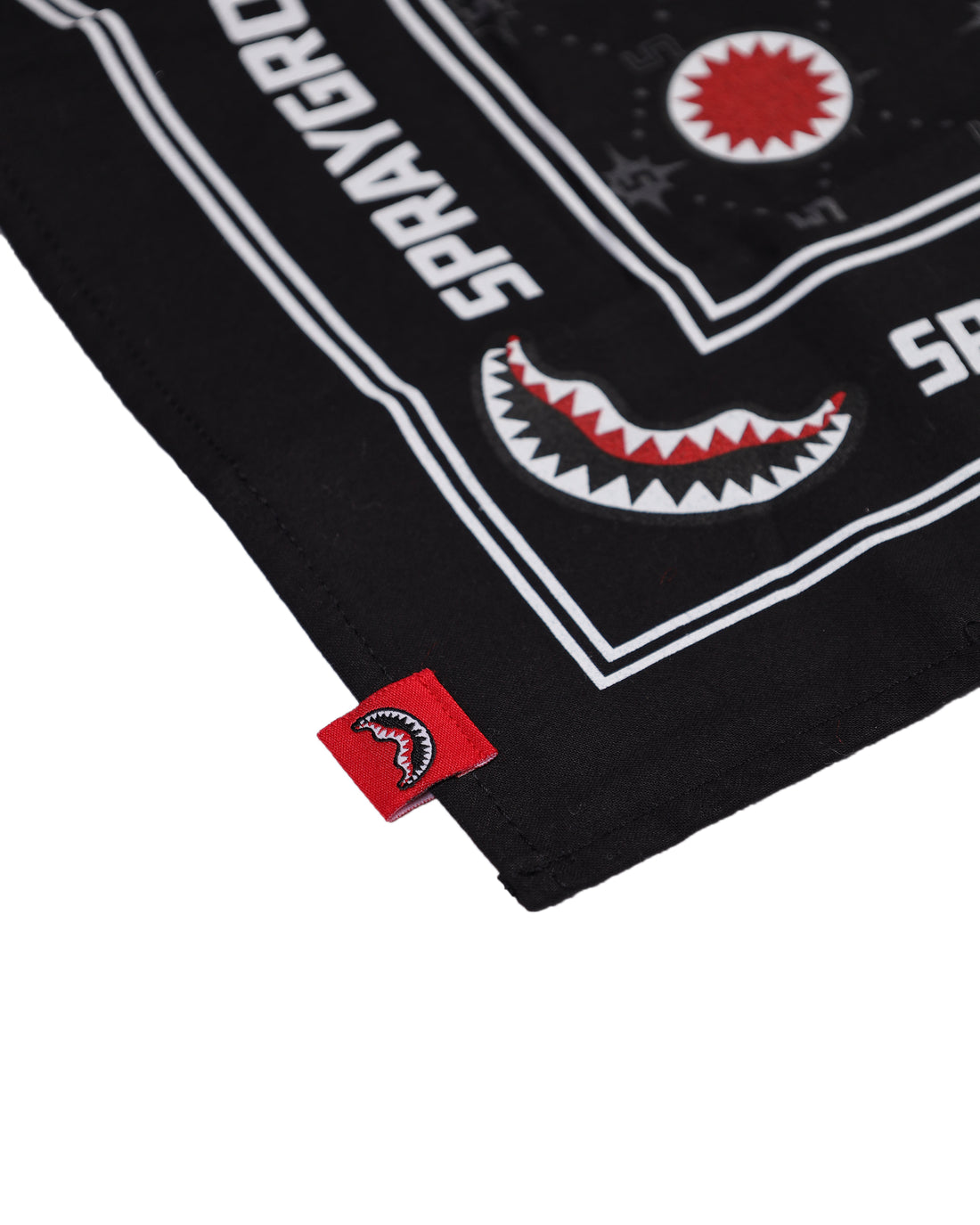 BLACK BANDANA - REGULAR BLACK T-SHIRT