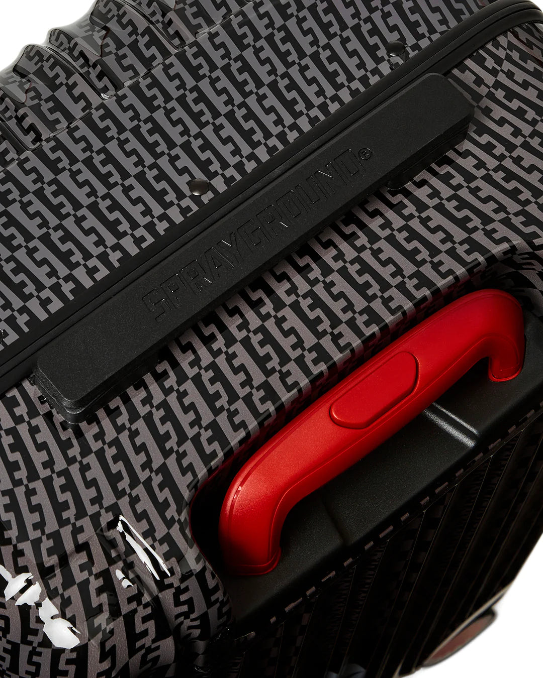 Grey Money Check Luggage 910cl182nsz