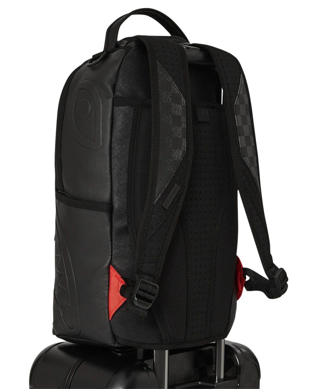 HALF SPRITZ BLACK/GREY CHECK CARRY-ON LUGGAGE