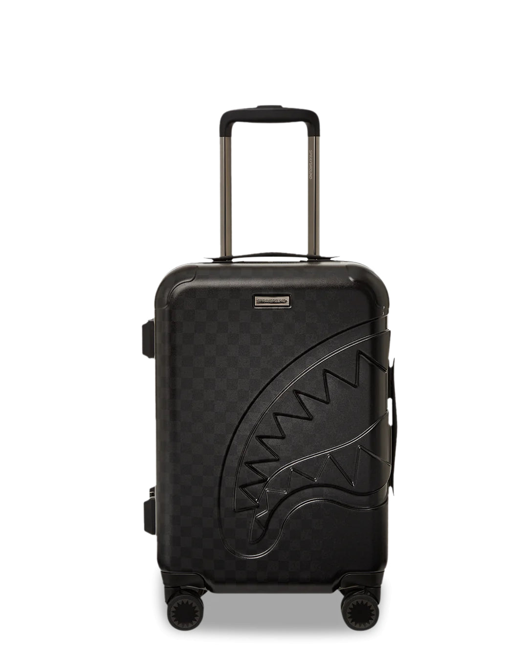 HALF SPRITZ BLACK/GREY CHECK CARRY-ON LUGGAGE