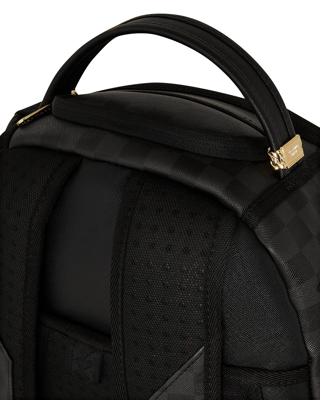 BLACK CHENILLE SIP DLXSV BACKPACK