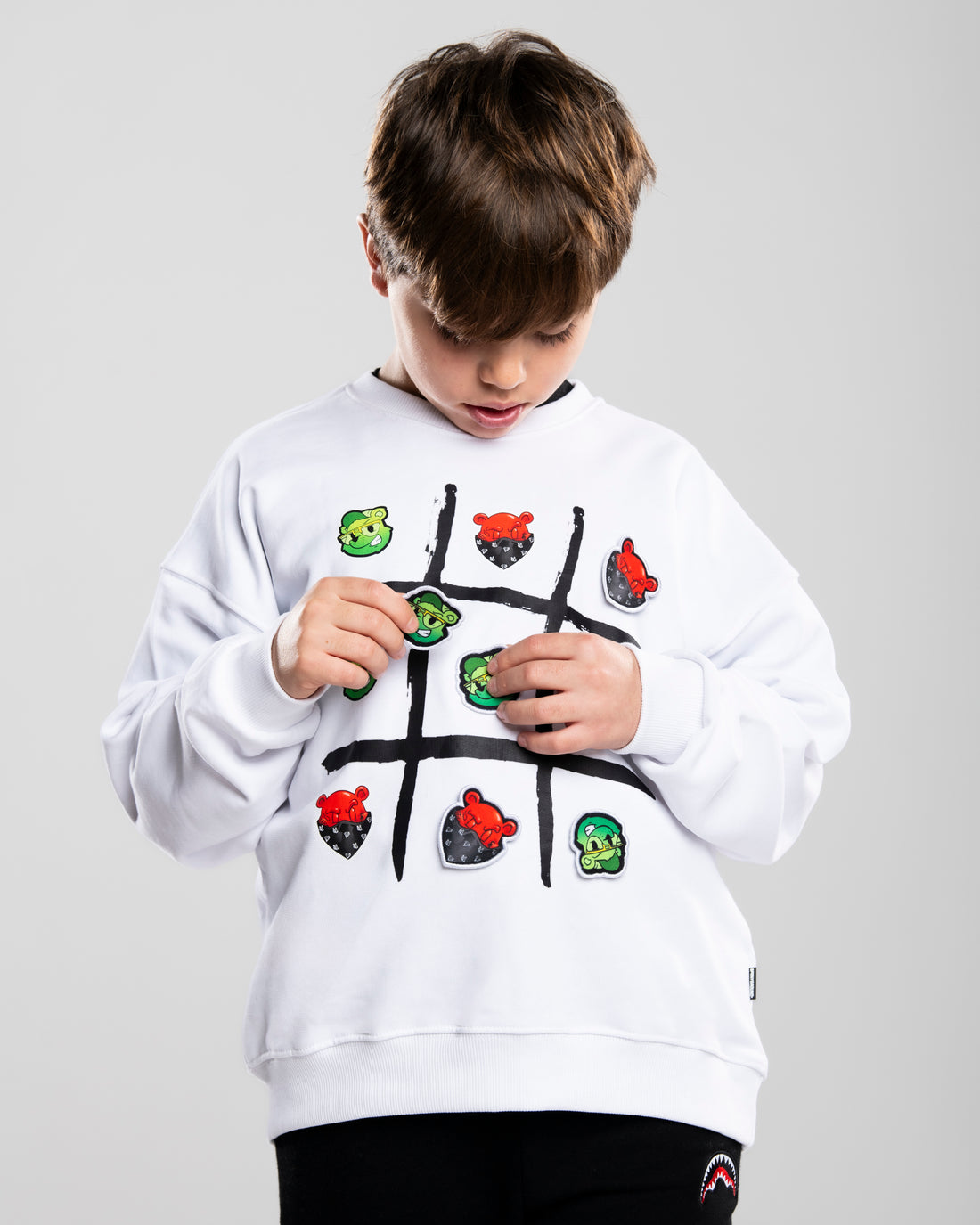 TIC TAC TOE GAME OVER CREWNECK