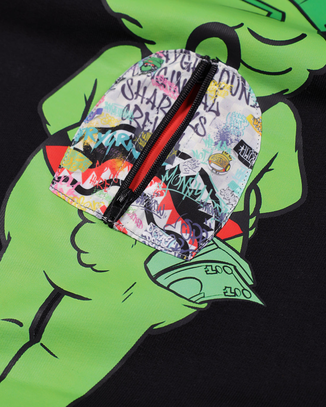 SHARKS IN THE RIZZ BEAR OVER CREWNECK