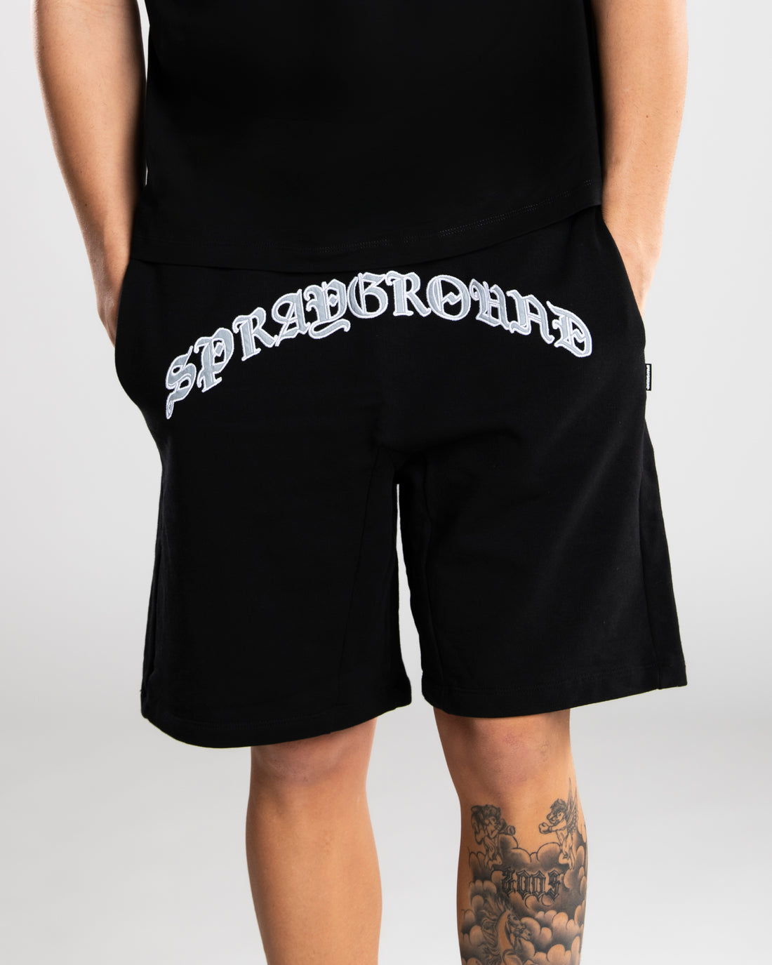 GOTH SHARK SHORTS