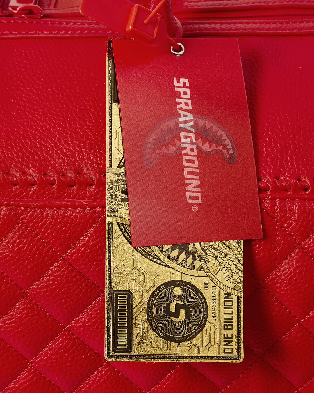 Red Riviera Duffle  910d4072nsz