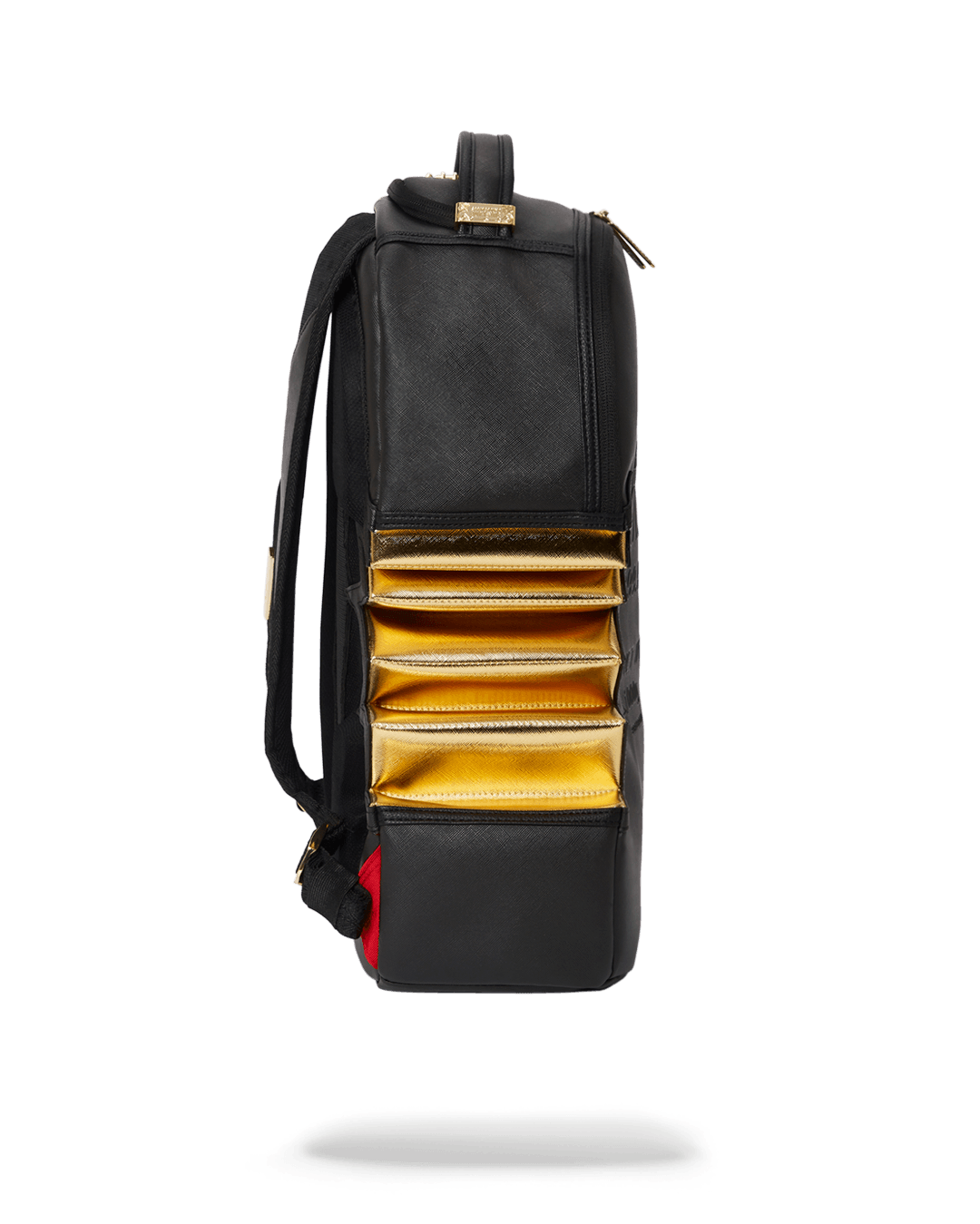 Sprayground Backpack Ai3 BLACK GOLD DLX BACKPACK Black