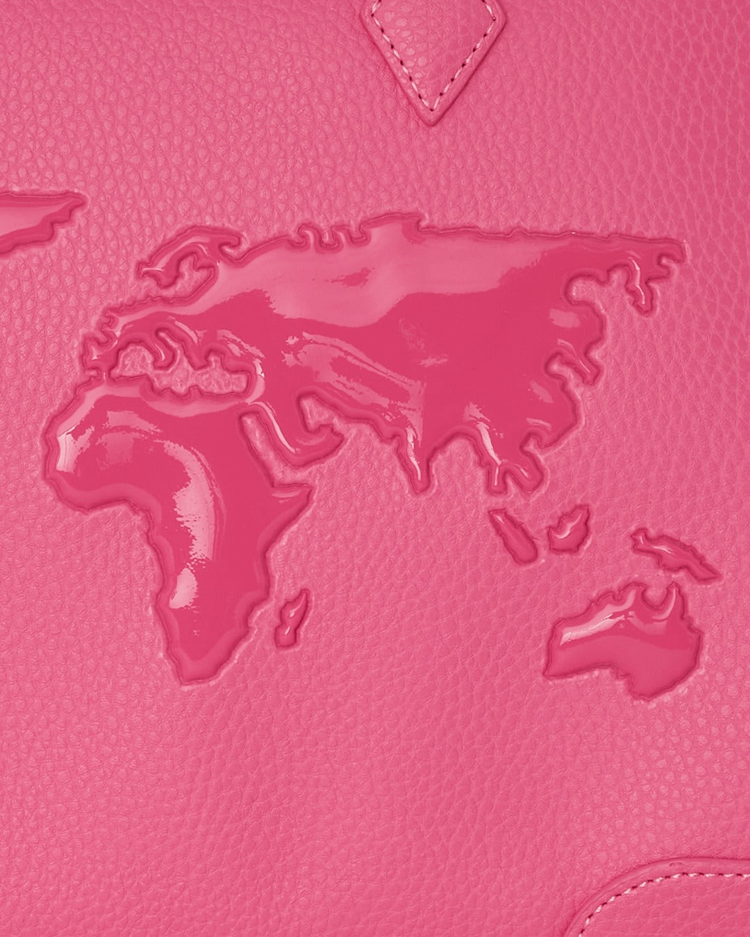 JAMES GLOBAL PINK PYRAMID DUFFLE