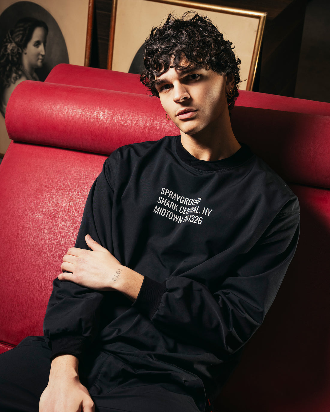 SHARK CENTRAL TECHNICAL LONG T-SHIRT