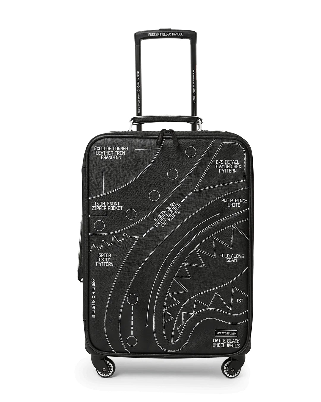 Reverse Technical Cut And Sew Luggage