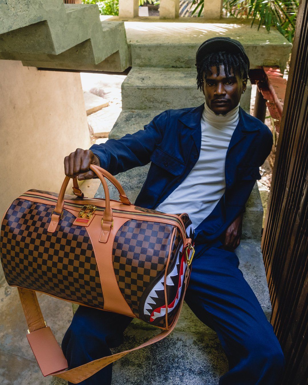 Sprayground Bag HENNY AIR TO THE THRONE DUFFLE Brown