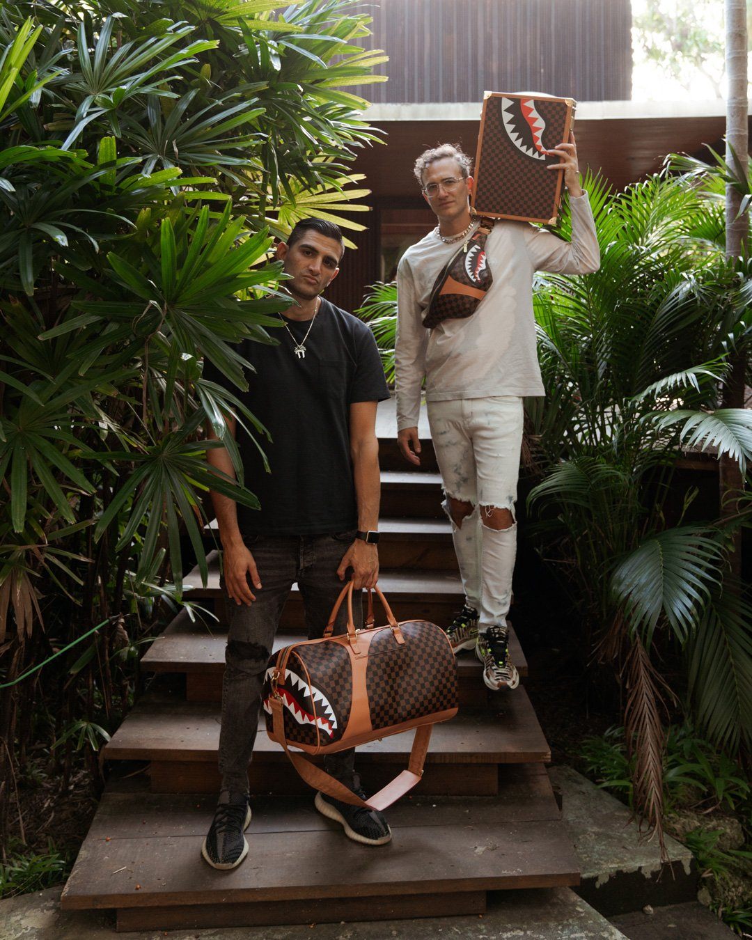 Sprayground Bag HENNY AIR TO THE THRONE DUFFLE Brown