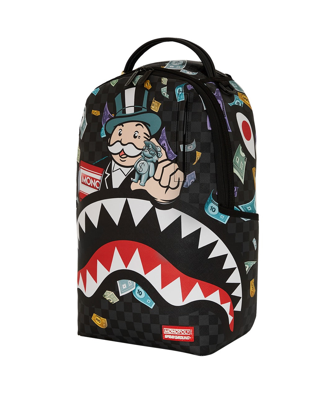 MONOPOLY X SPRAYGROUND CHARACTERS DLXSV BACKPACK