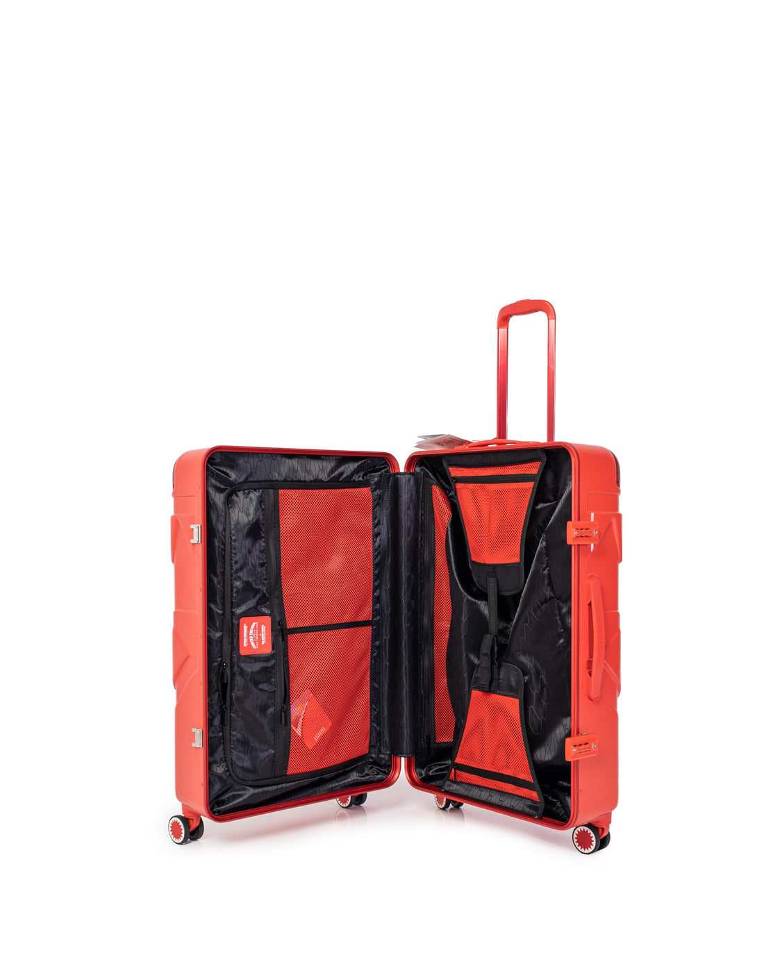 Molded Red Shark Mouth Large Luggage