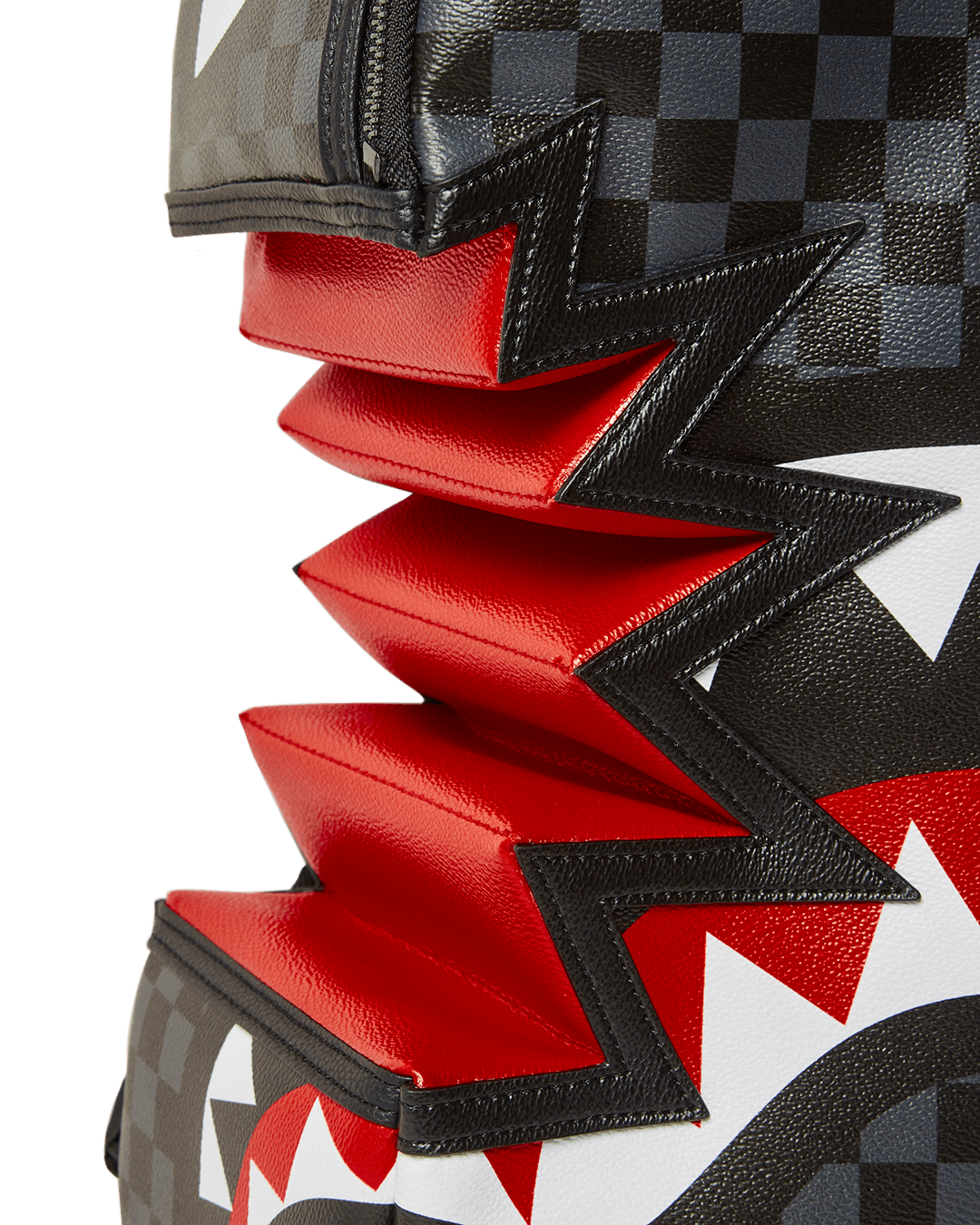 Sprayground Backpack SHARK BITE SHARKS IN PARIS GRAY BACKPACK (DLXV) Black