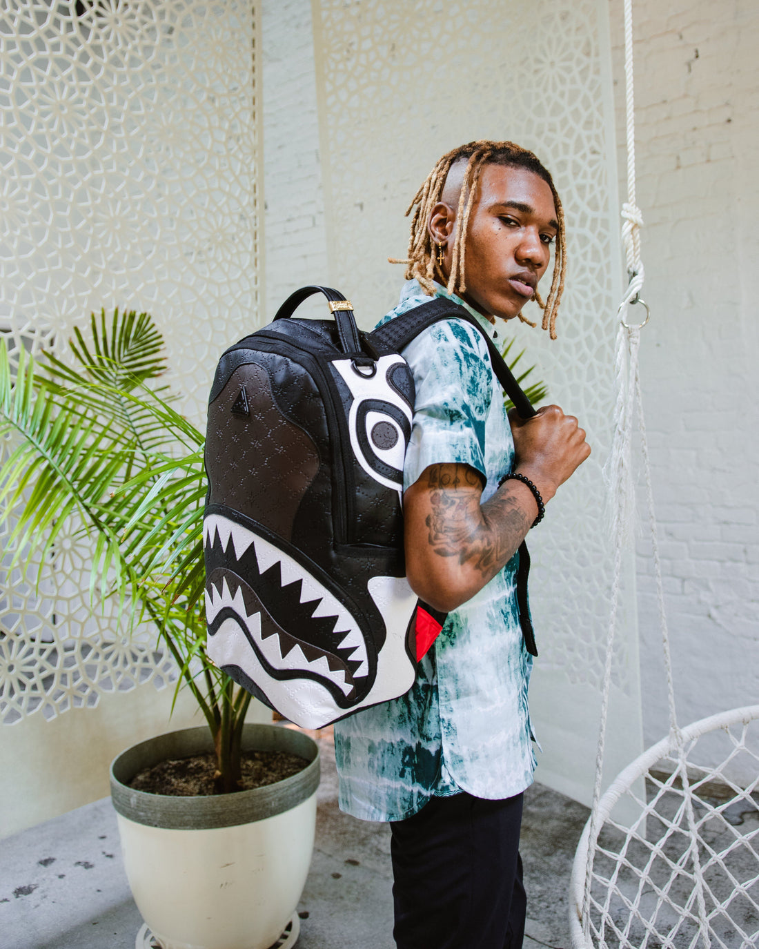 Sprayground Backpack V.V.I.P. BACKPACK (DLXV) Black