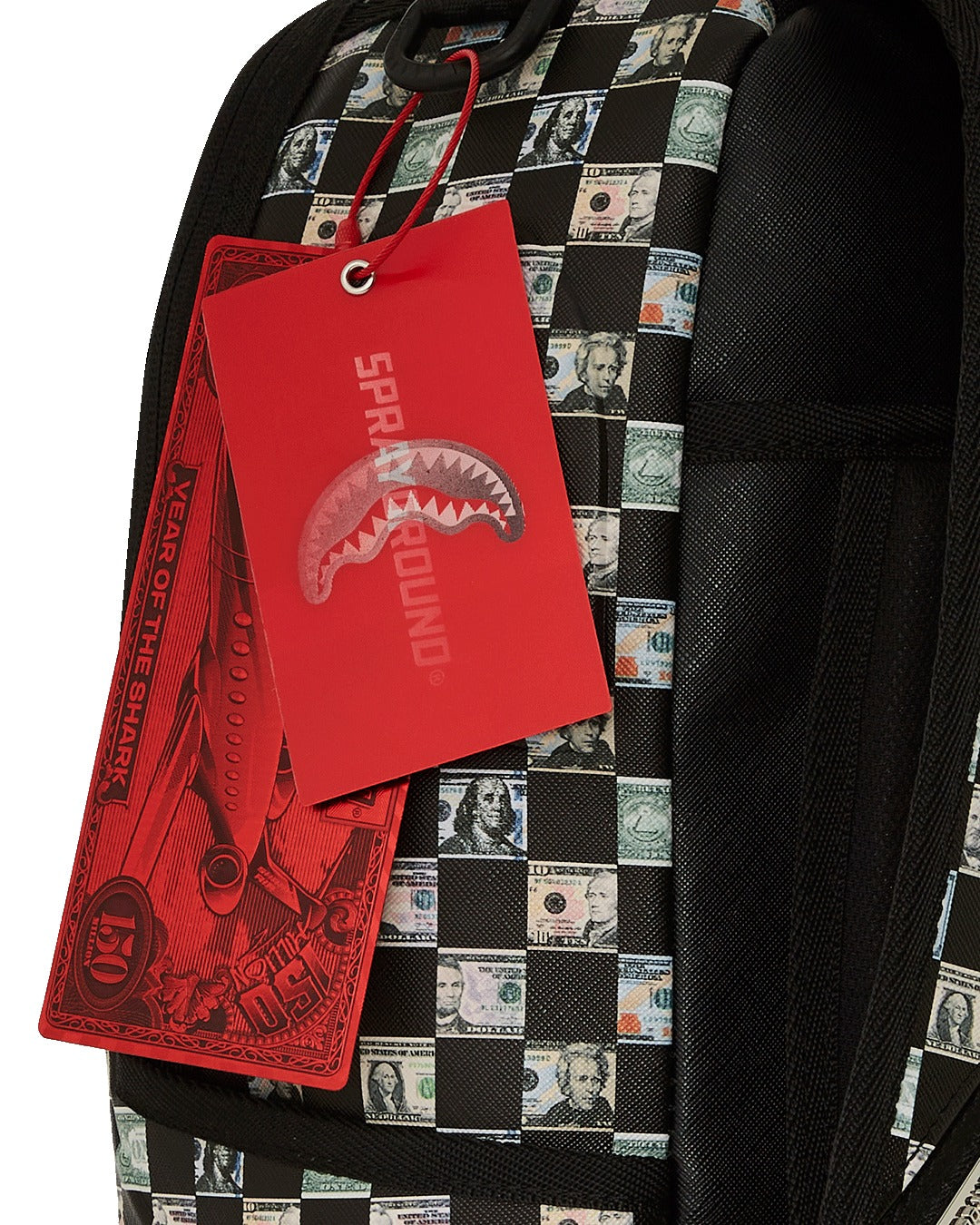 MONEY CHECK PATTERN DLX BACKPACK
