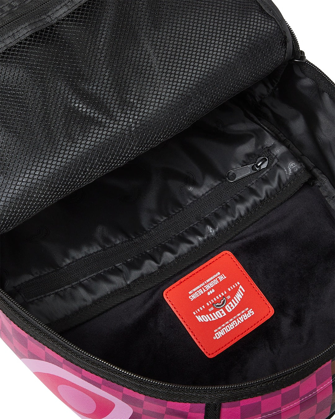 SPLIT SIP PINK CHECK DLXSV BACKPACK