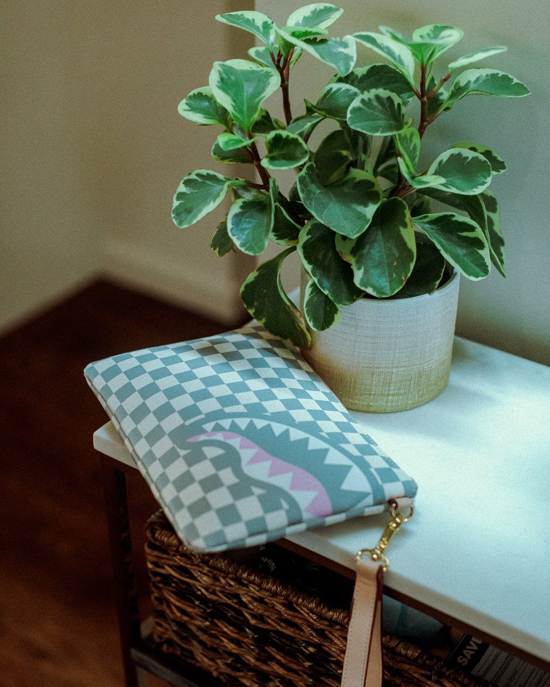 Sprayground Pochette ROSE ALL DAY LA PALAIS POUCHETTE White