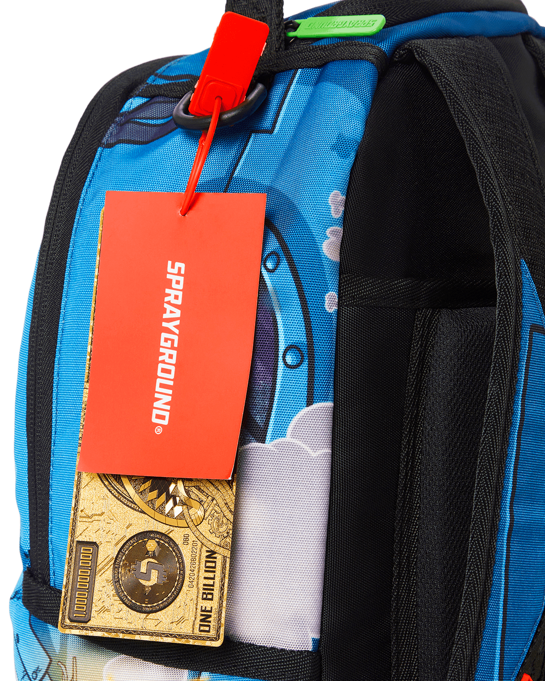 Sprayground Backpack RICK & MORTY NAPSACK Blue
