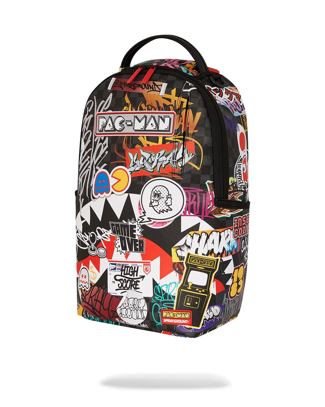 PACMAN STICKERS DLXSV BACKPACK