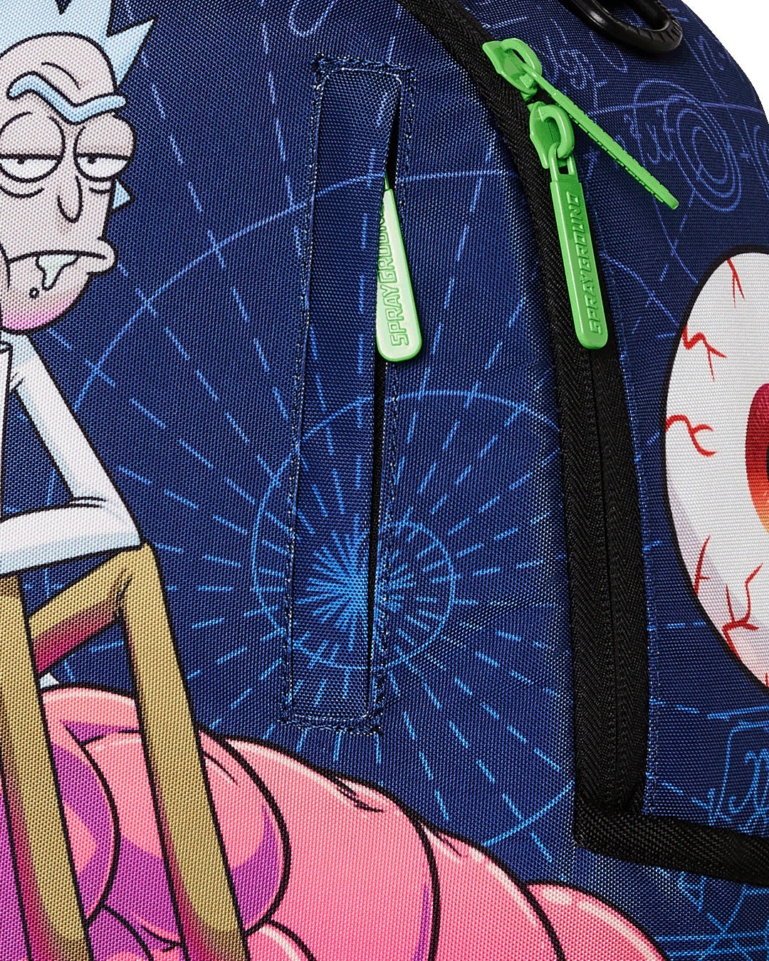 RICK AND MORTY BRAIN SHARK DLXR BACKPACK