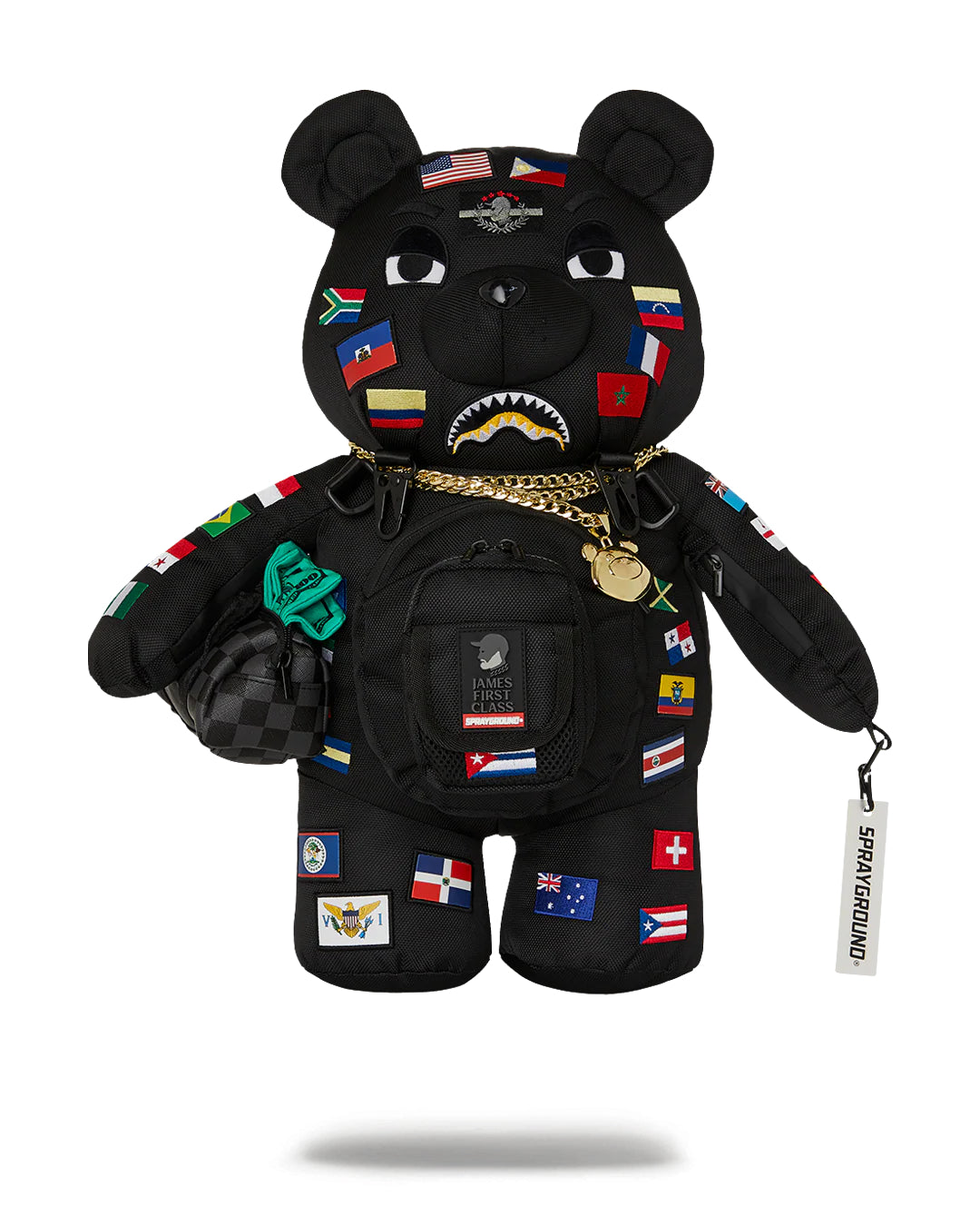 JAMES FLAGS BEAR BACKPACK