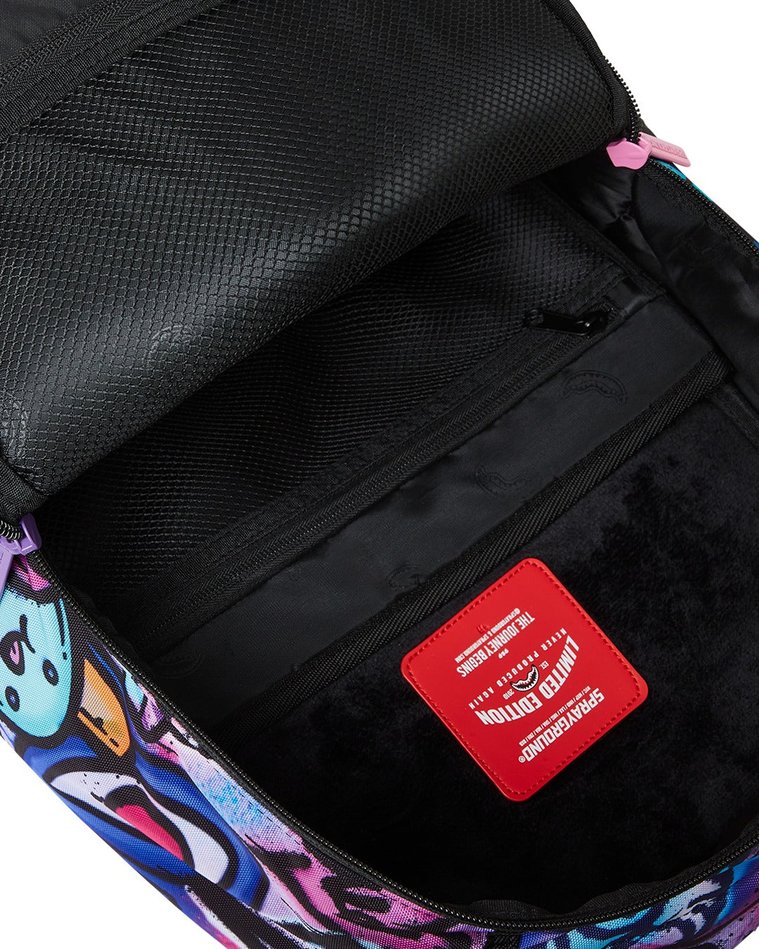GIRLY GRAFFITI PRINT DLXR BACKPACK