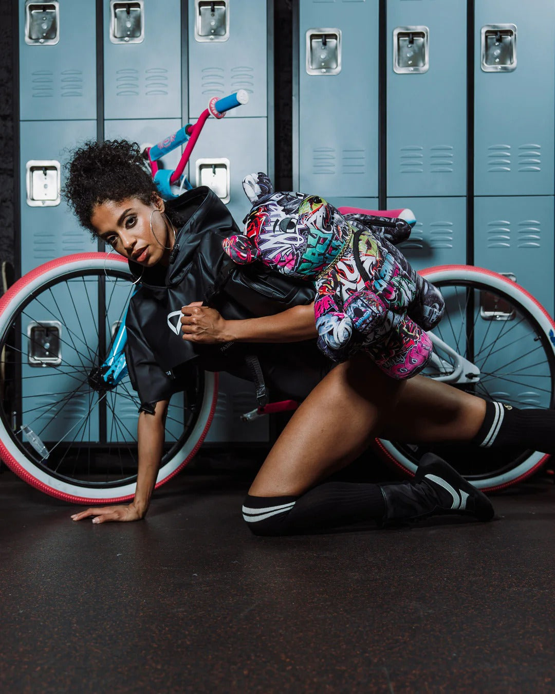 SPLIT CYBERSHARK MONEYBEAR TEDDY BEAR