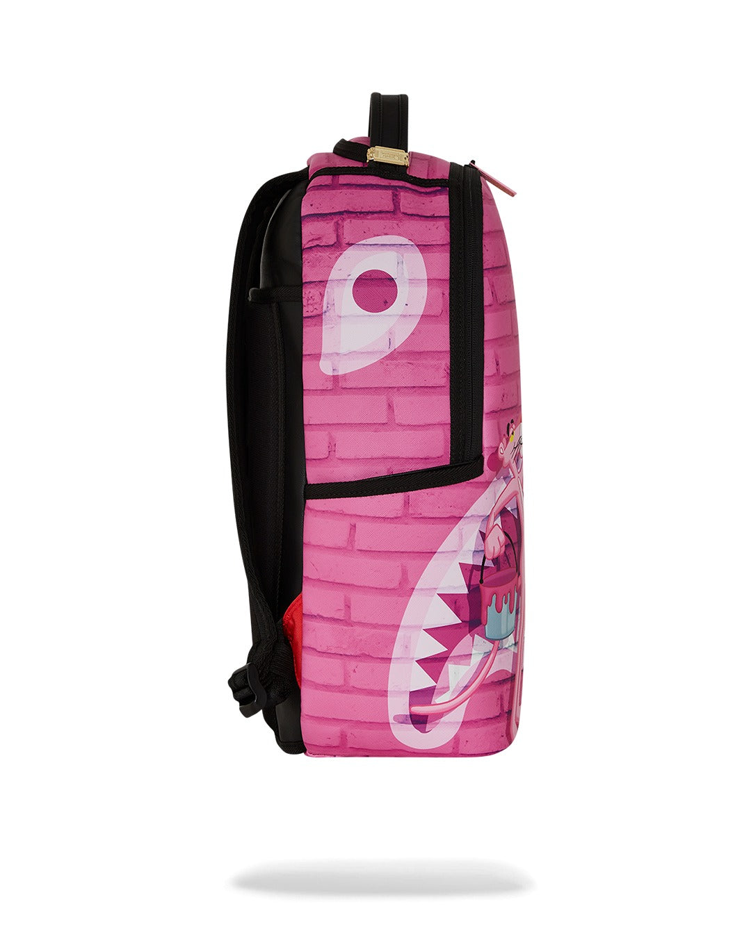 PINK PANTHER PAINTING OVER GRAFFITI DLXR BACKPACK