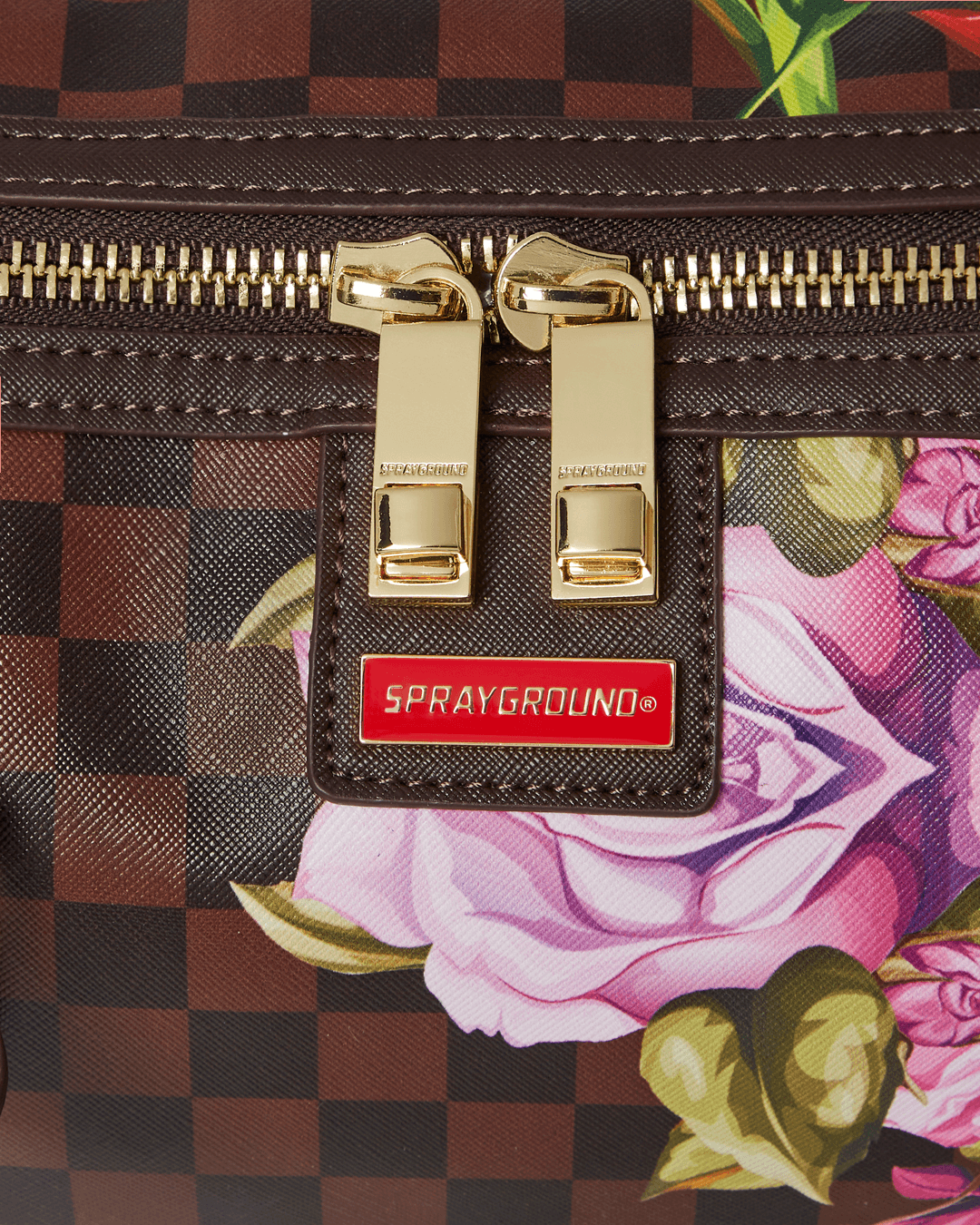 Sprayground Bag GARDEN OF SHARKS MINI DUFFLE Brown