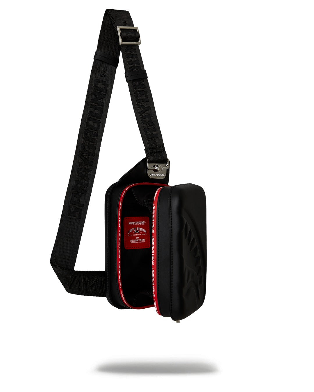 PRINTED ZIPPER HARD-SHELL SLING