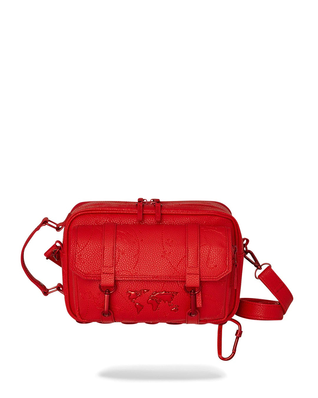 JAMES GLOBAL RED CROSSBODY