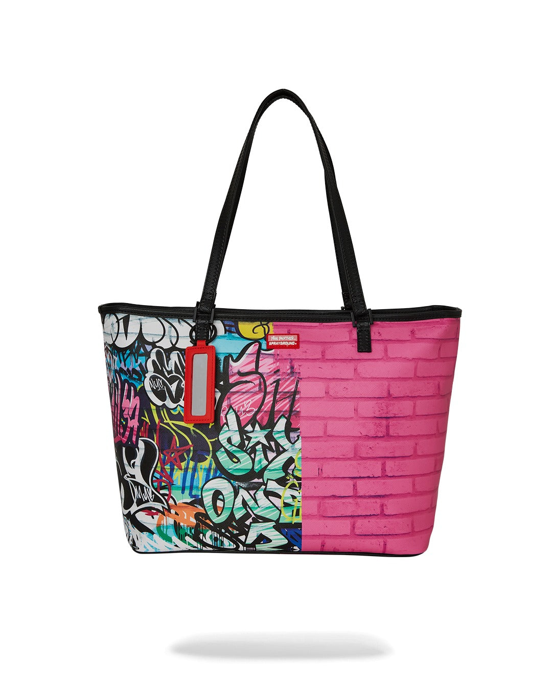 PINK PANTHER PAINTING TOTE