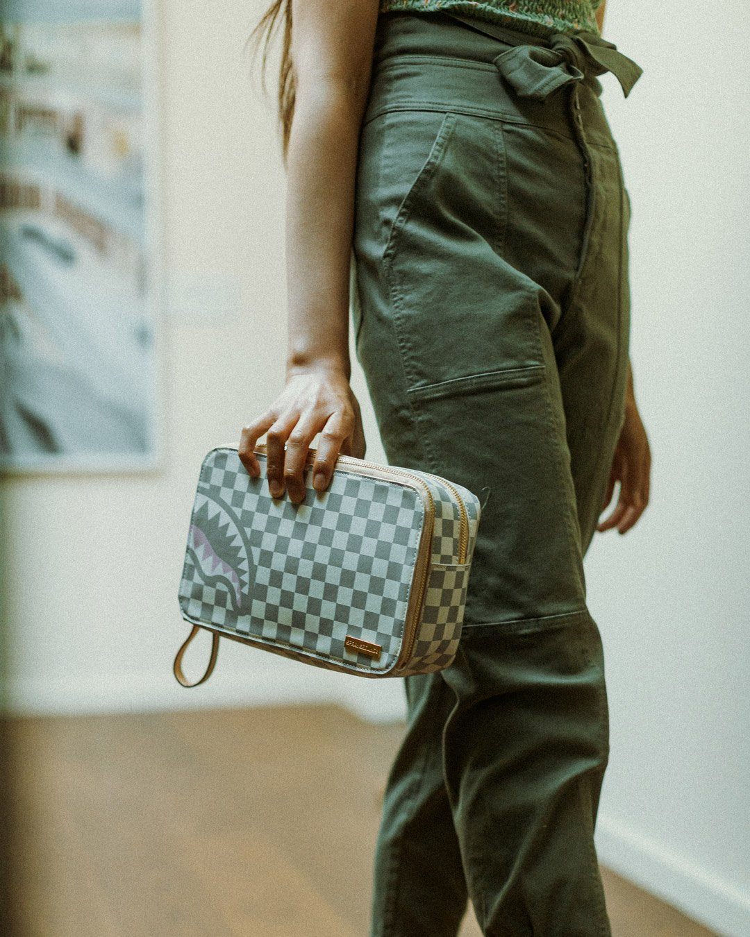 Sprayground Pochette ROSE ALL DAY LA PALAIS TOILETRY White