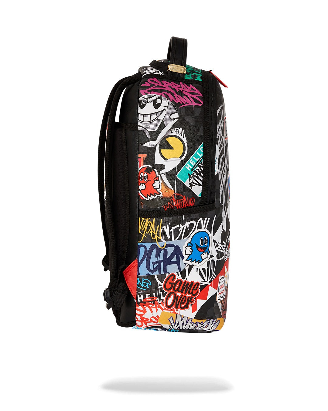 PACMAN STICKERS DLXSV BACKPACK