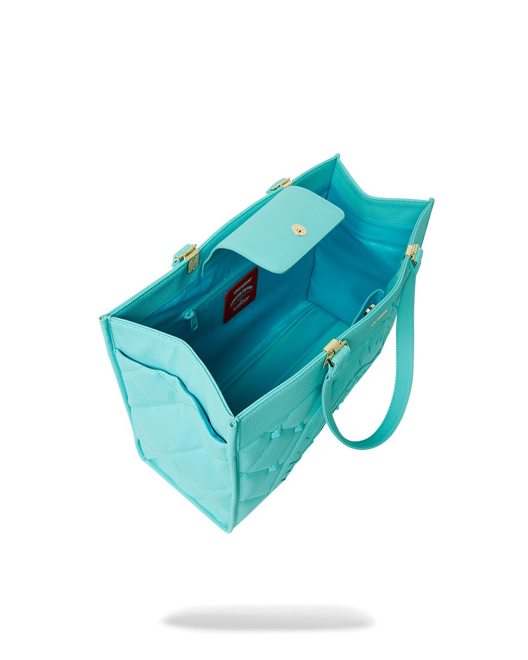 TIFF BLUE STUD TORTUGA TOTE