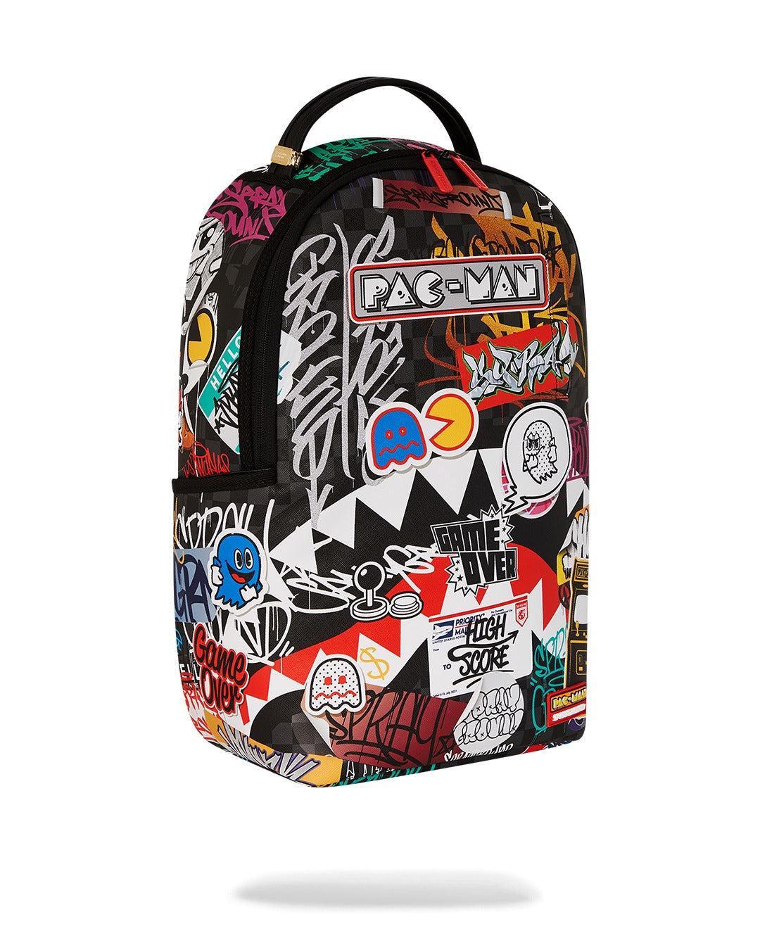 PACMAN STICKERS DLXSV BACKPACK