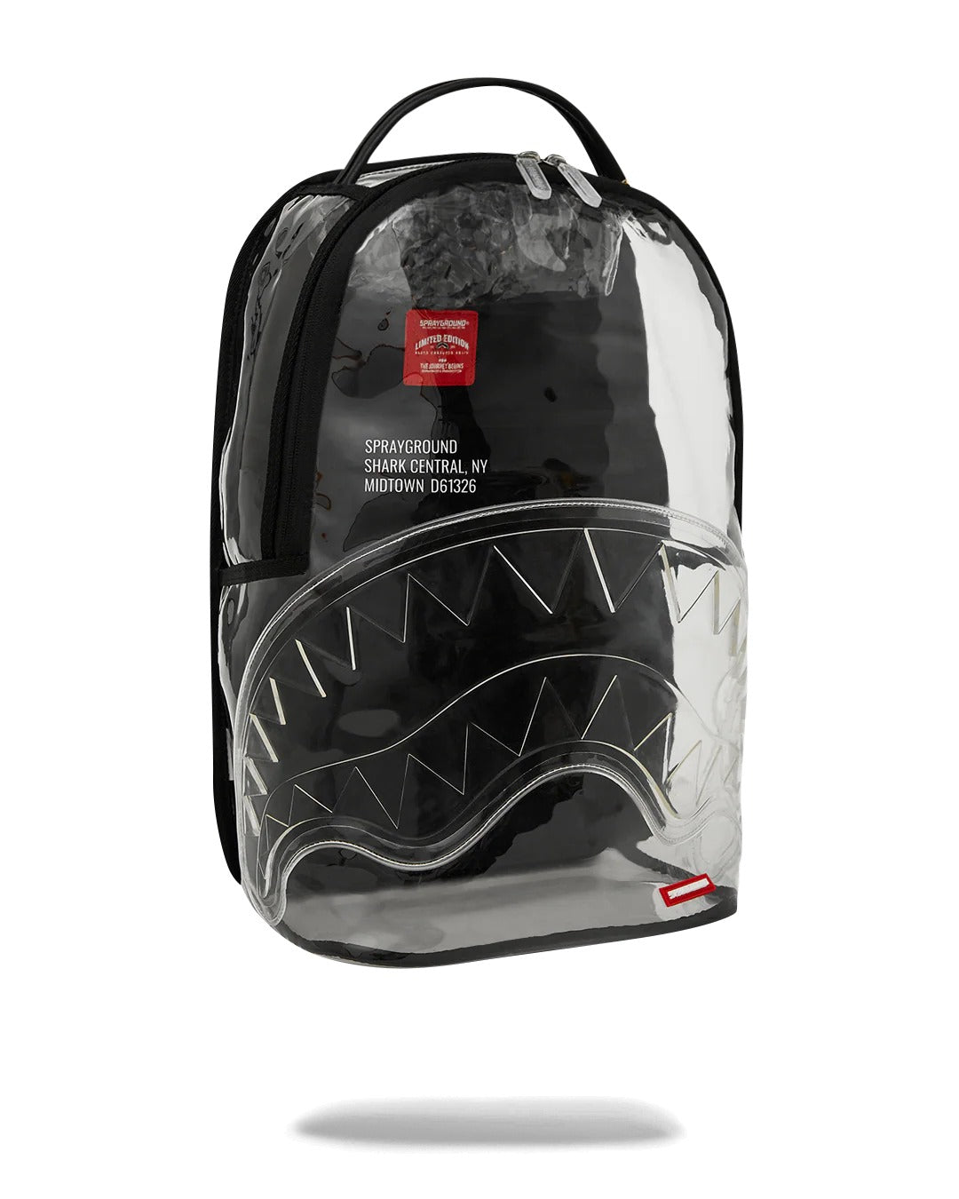 SHARK CENTRAL CLEAR DLXSV BACKPACK BLACKPANEL