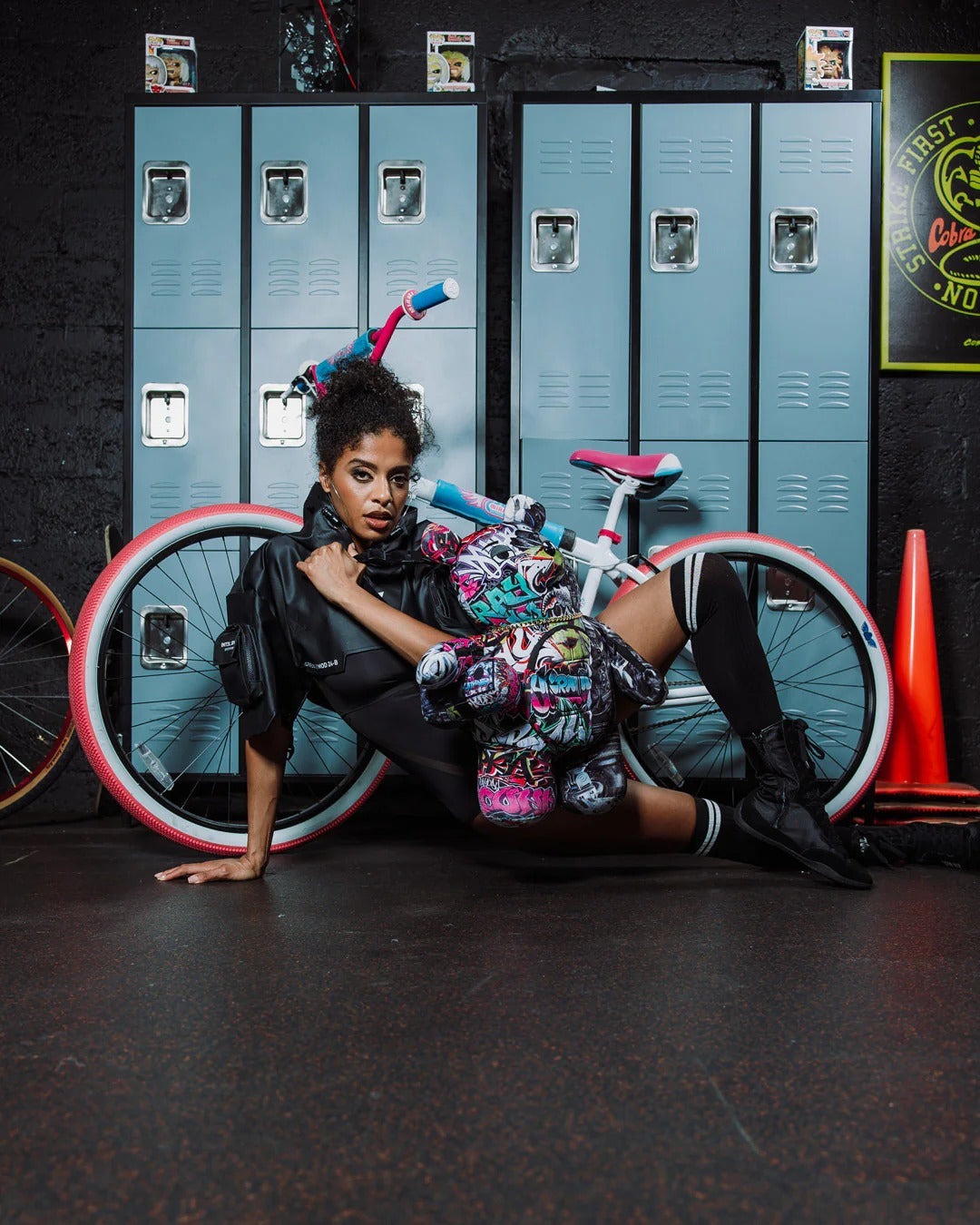 SPLIT CYBERSHARK MONEYBEAR TEDDY BEAR