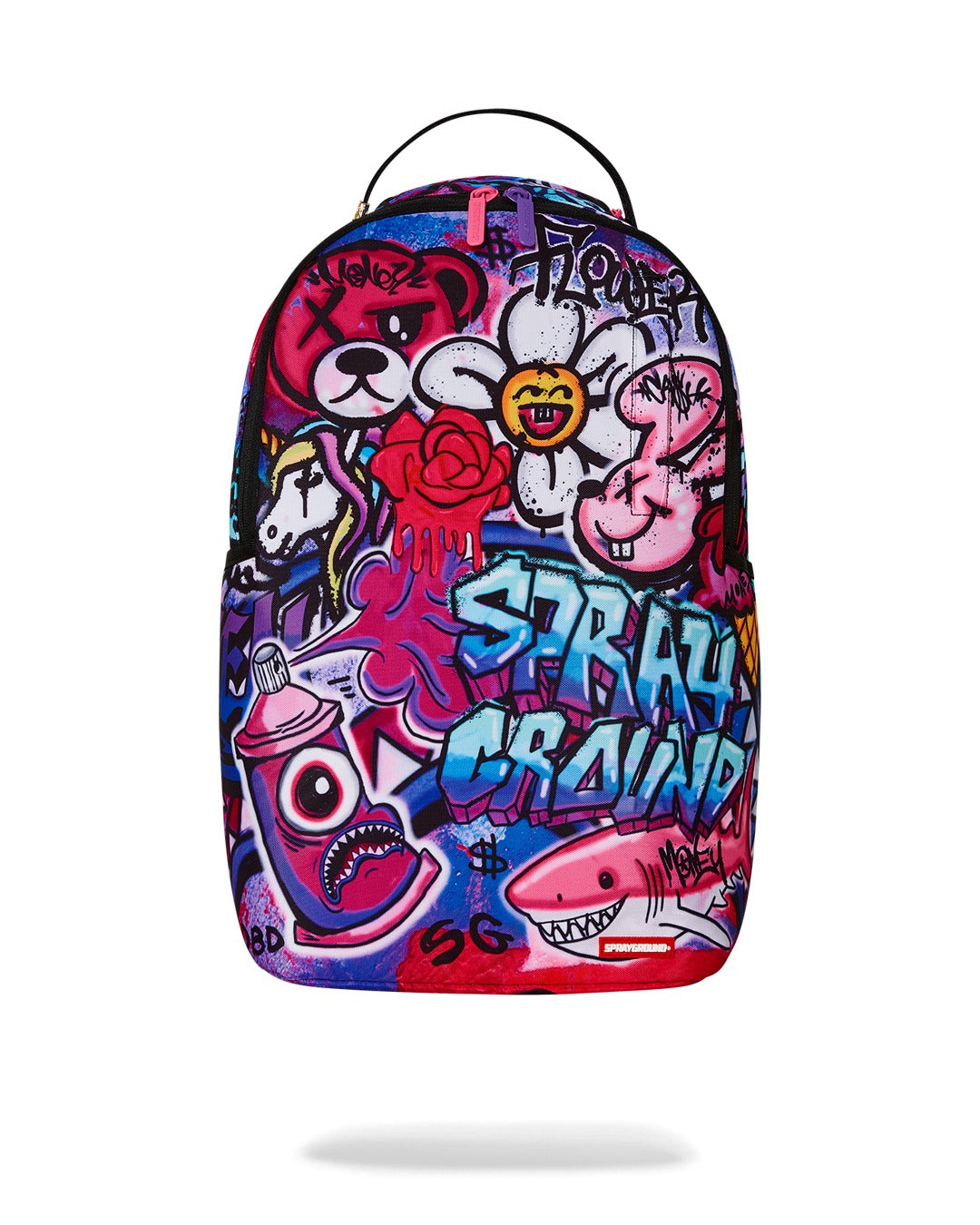 GIRLY GRAFFITI PRINT DLXR BACKPACK