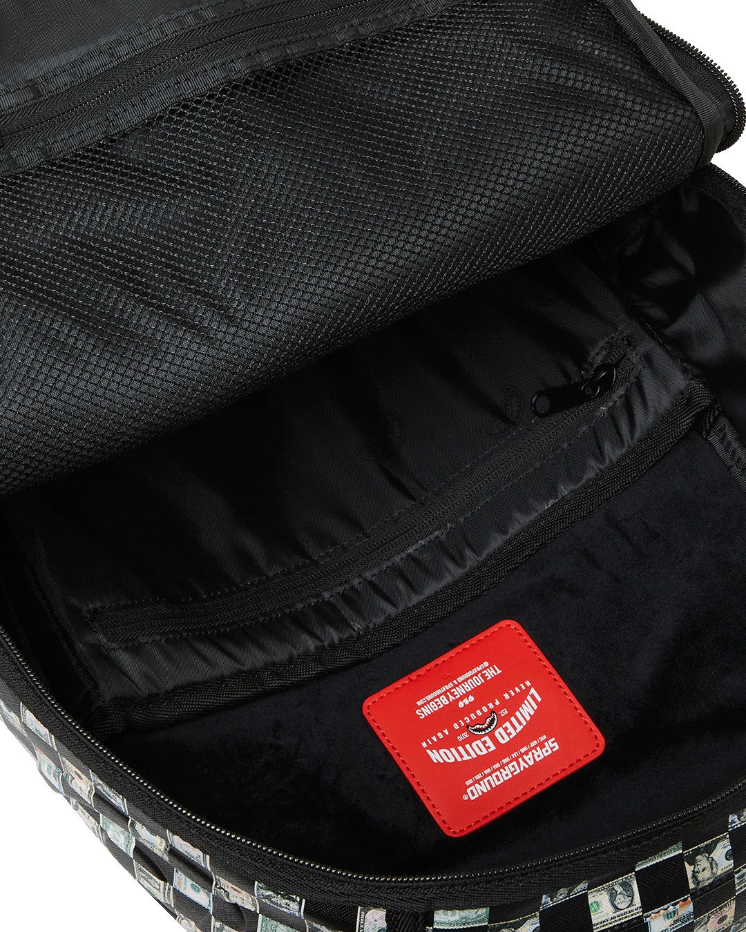 MONEY CHECK PATTERN DLX BACKPACK