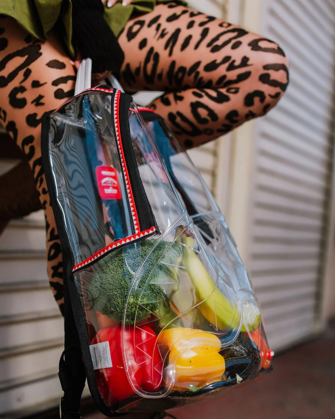 VSM PIPING DLX CLEAR BACKPACK