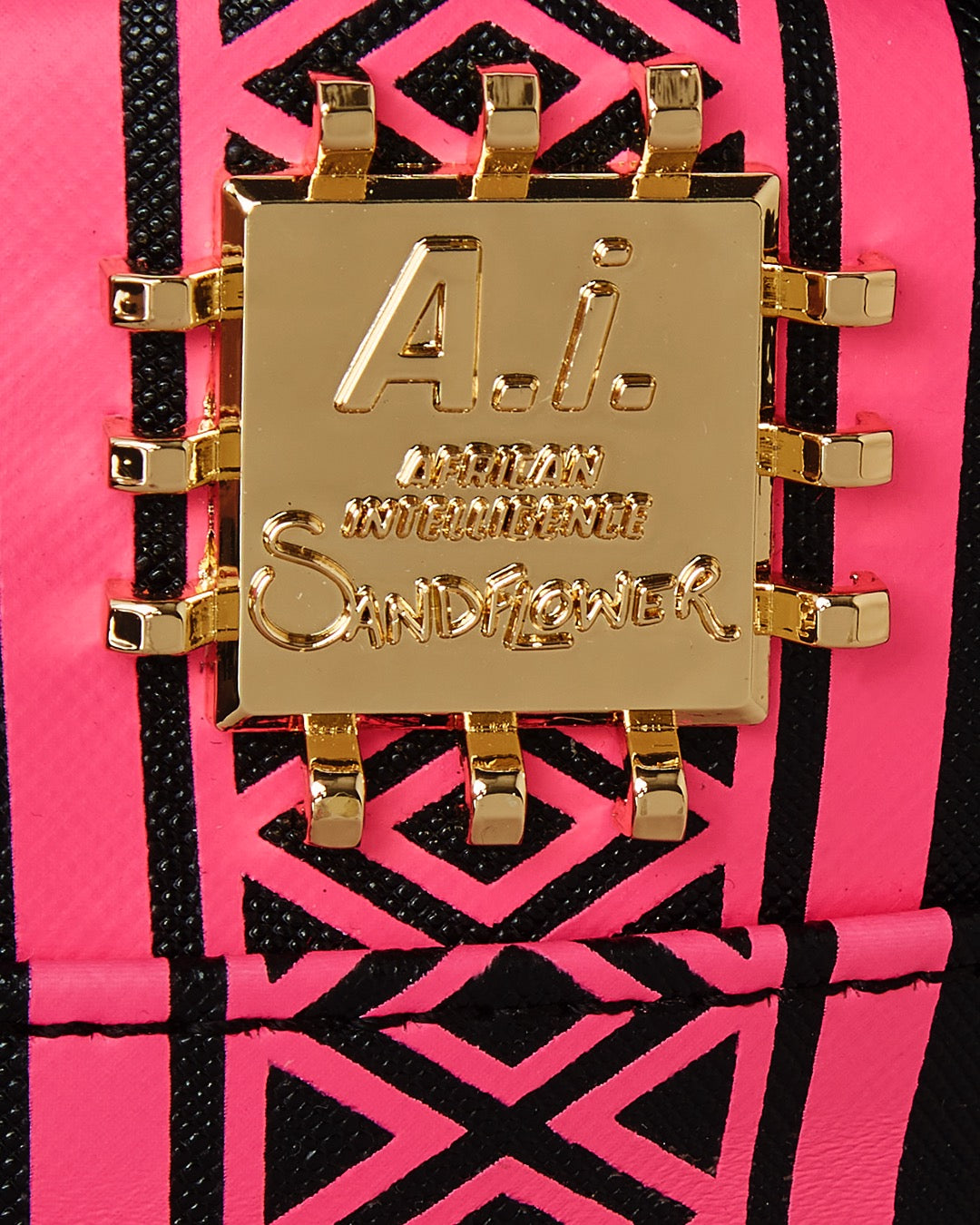 AI LION NEON PINK BACKPACK