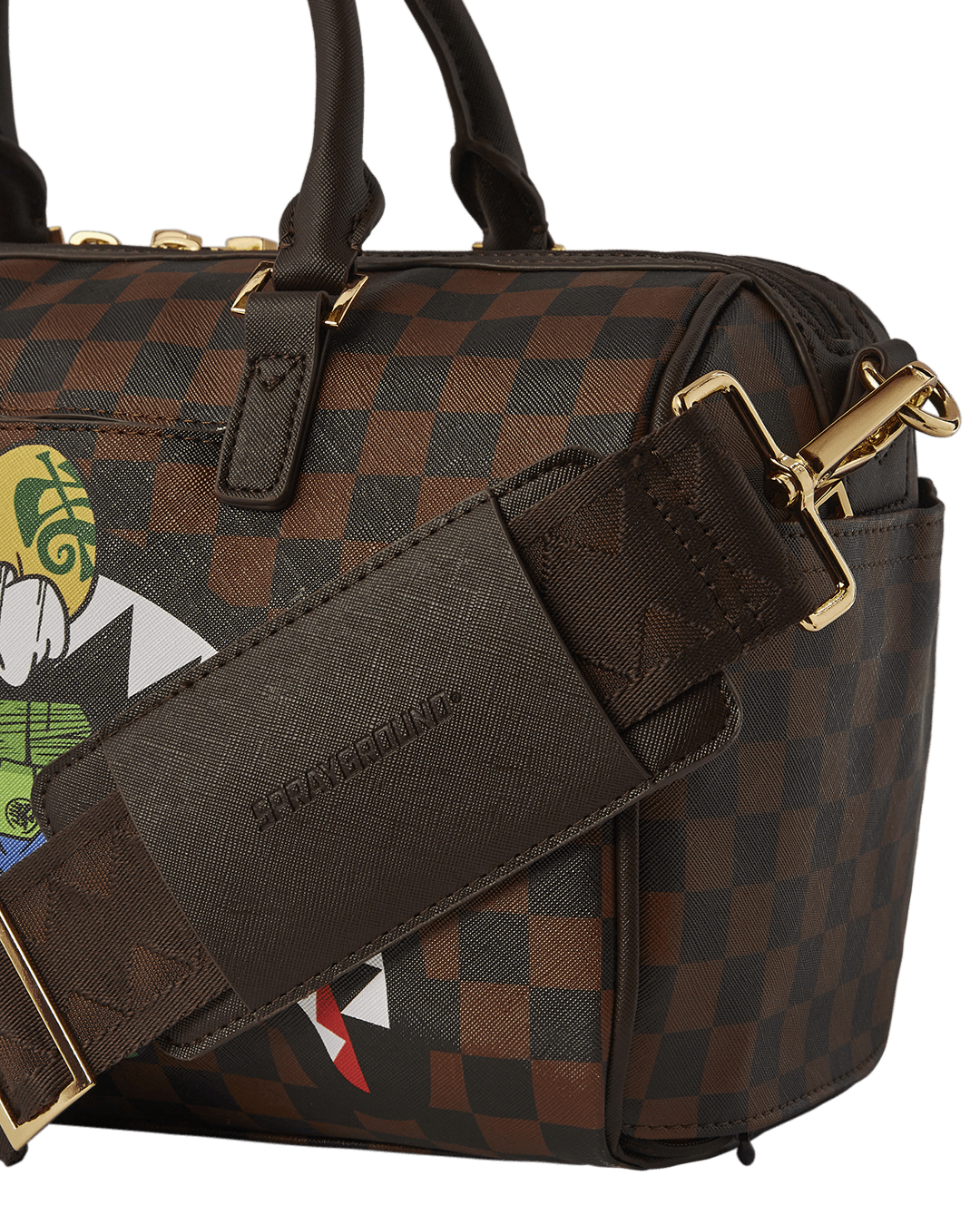 Sprayground Bag MONEY CHASER MINI DUFFLE Brown