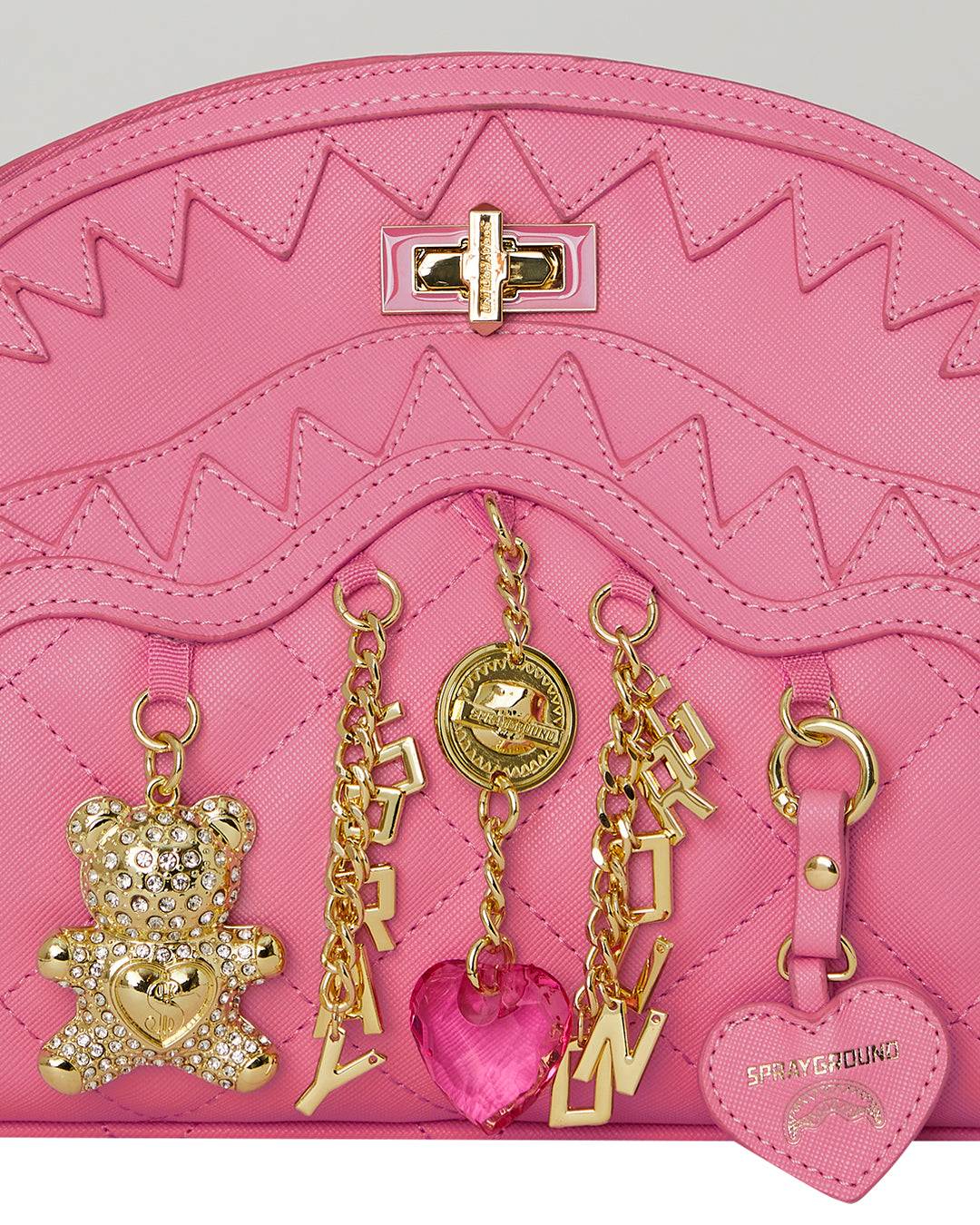 HANGING CHARMS HANDBAG