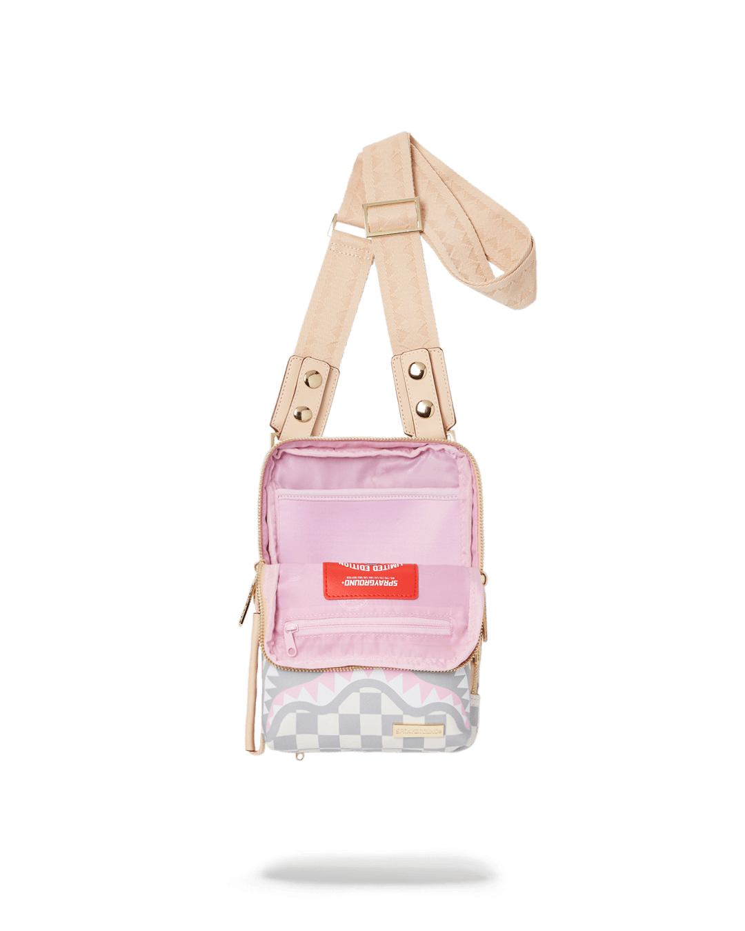 Sprayground Bag ROSE ALL DAY LA PALAIS SLING White