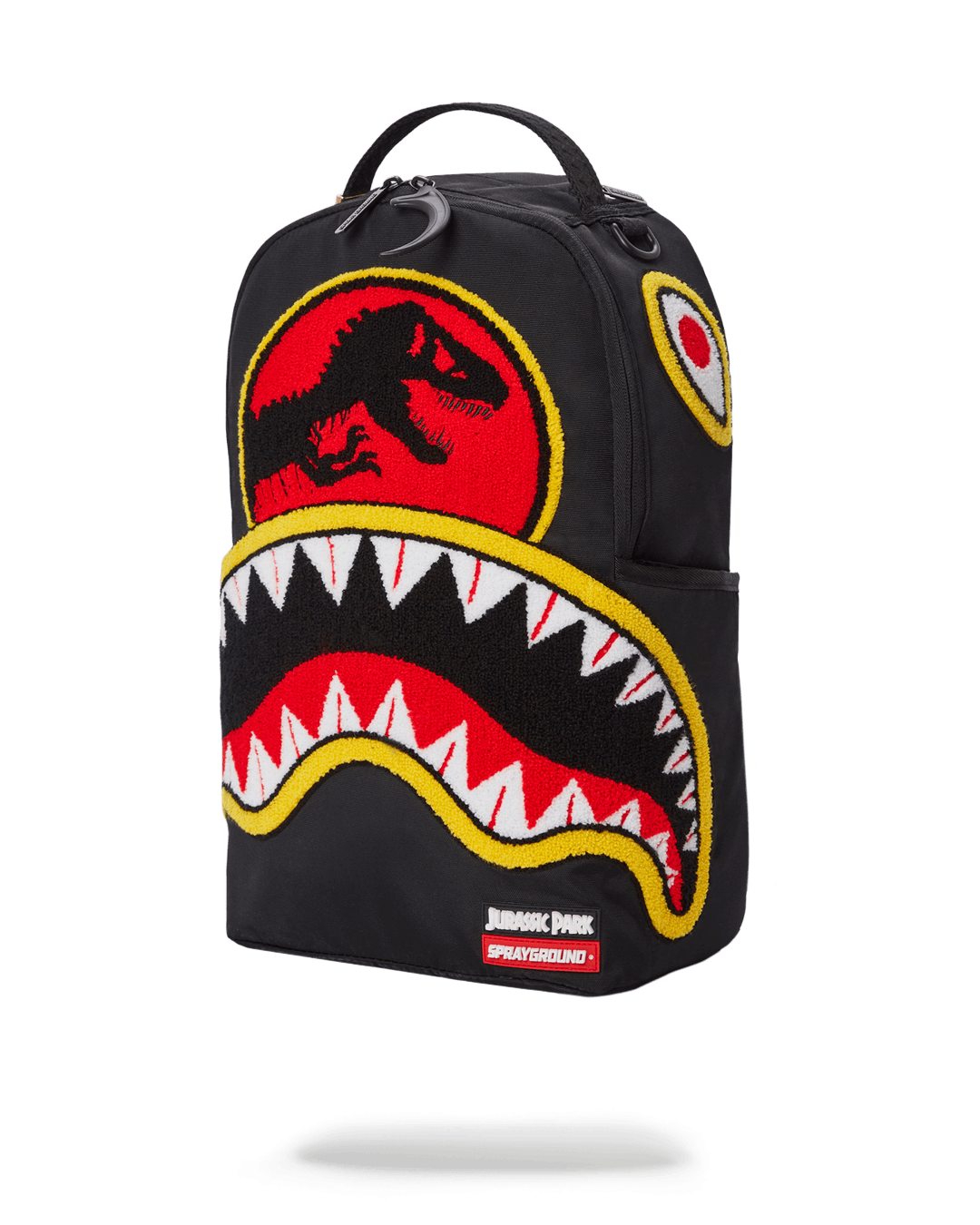 Sprayground Backpack JURASSIC PARK: JURASSIC SHARK DLXRS BACKPACK Black