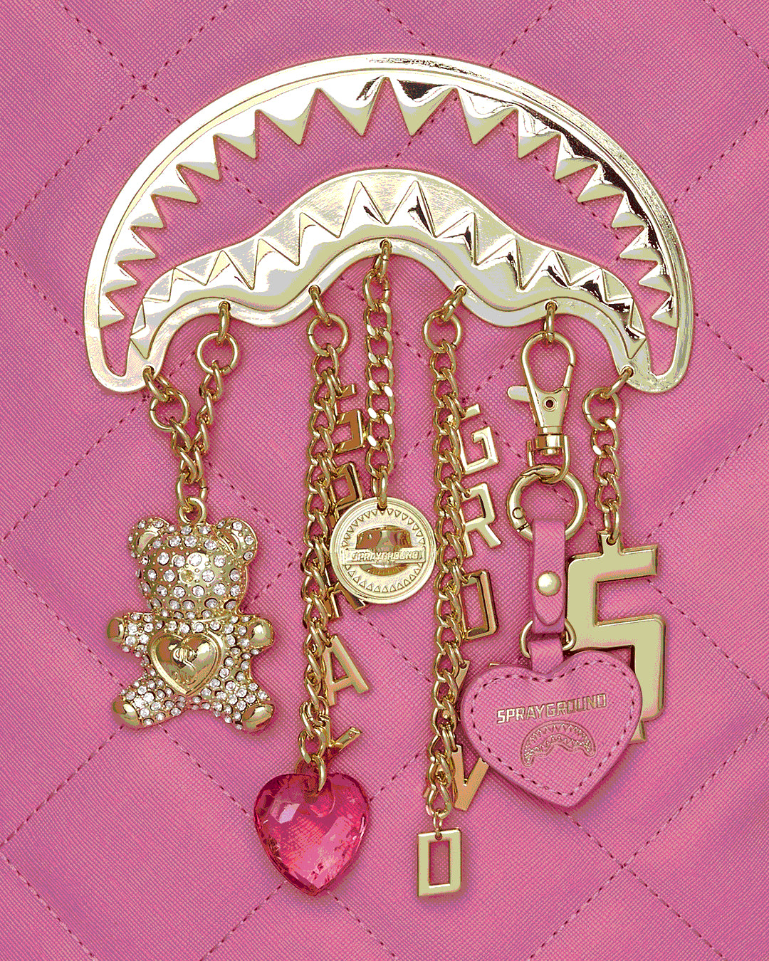 HANGING CHARMS DLXSV BACKPACK